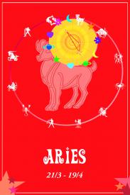 Aries. Signos del zodíaco. Padilla, Emiliano