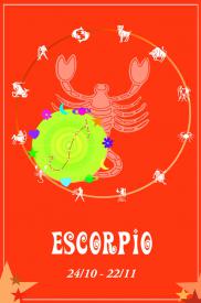 Escorpio. Signos del zodíaco. Padilla, Emiliano